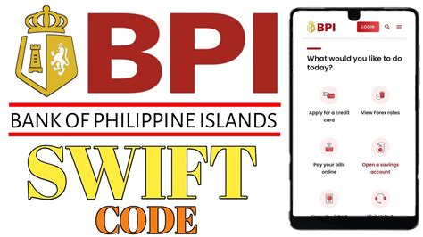 bpi family savings bank swift code|Bank of the Philippine Islands (BPI) SWIFT code in the Philippines.
